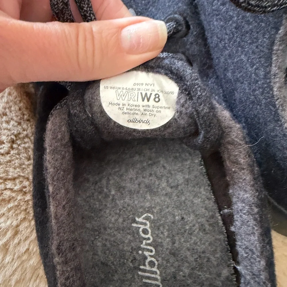Allbirds Women's Wool Runner - Charcoal W8